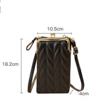 Women Shoulder Bag Leather Large Capacity Phone Purse