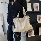Women Crossbody Bag PU Leather Messenger Handbag Casual Solid Female Tote Bag