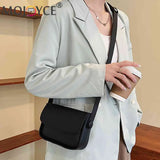 Women Crossbody Bag Small Leather Shoulder Tote Flap Pocket Purse