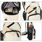 Women Small Backpack Casual Chest Bag Multi-Functional Rucksacks