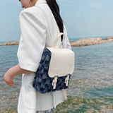 Women Small Backpack Summer Shoulder Messenger Bags for Travel