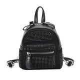 Women Mini Backpack Rhinestone Shoulder Bag School Travel Bagpack Handbags