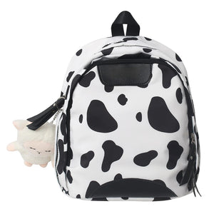 Women Small Backpack Solid Preppy Style Students School Bags Casual Nylon