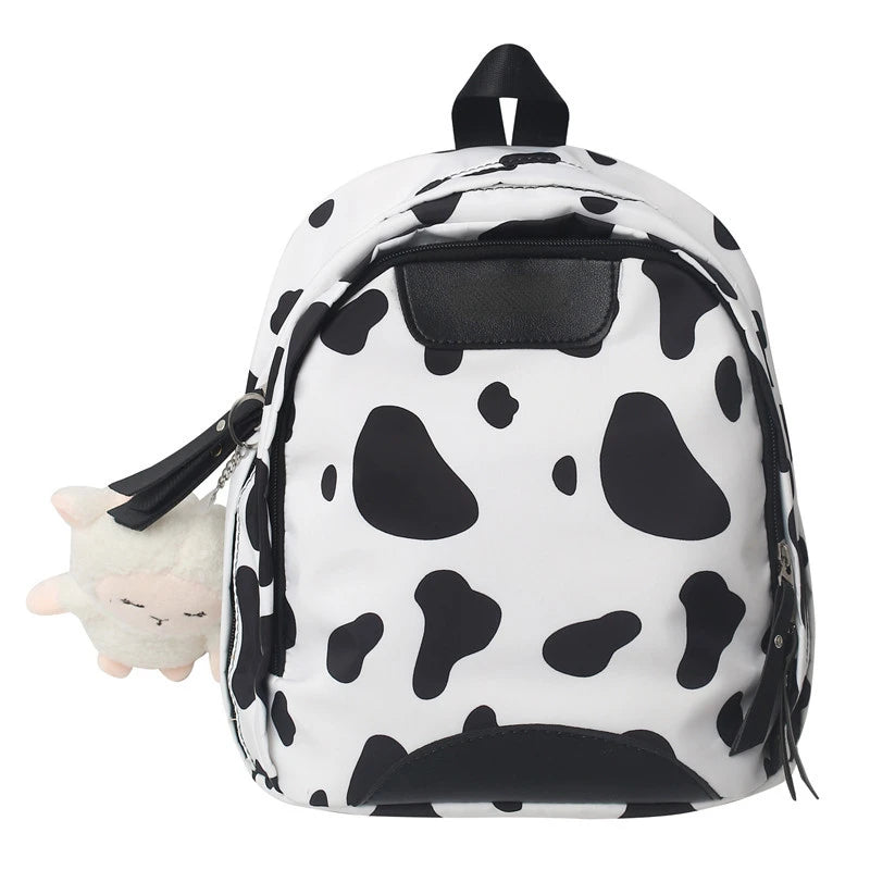 Women Small Backpack Solid Preppy Style Students School Bags Casual Nylon