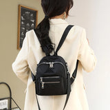 Women Small Nylon Backpack Anti-Theft Travel Hiking Shoulder Bag