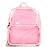 Women Small Backpack PVC School Book Bag for Teenage Girls