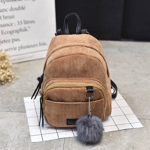 Women Small Backpack Purse Japanese Style School Backpack