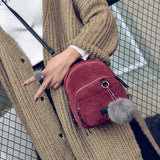 Women Small Backpack Purse Japanese Style School Backpack