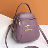 Women Small Crossbody Satchel Mini Shoulder Messenger Bag Soft PU Purse