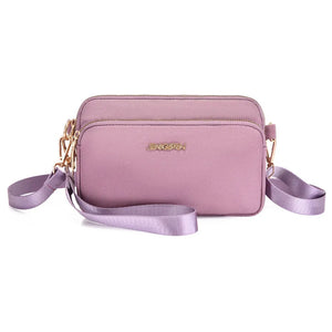 Women Small Bag Waterproof Oxford Crossbody Messenger Shoulder Bag