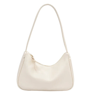 Vintage Leather Shoulder Bag Women Retro Designer Clutch