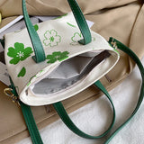 Canvas Shoulder Bag Portable Girls Mini Phone Wallet Bag