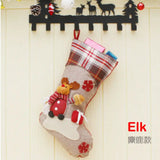 Women Small Bags Christmas Stocking Mini Sock Santa Claus Candy Bag Xmas Tree