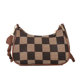 Small Canvas Handbag Vintage Zipper Shoulder Bag