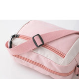 Women Small Canvas Messenger Bag Ladies Crossbody Shoulder Tote Student Portable