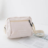 Women Small Canvas Messenger Bag Ladies Crossbody Shoulder Tote Student Portable