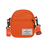 Women Small Canvas Shoulder Bag Female Mini Solid Crossbody Bags Zipper Purse