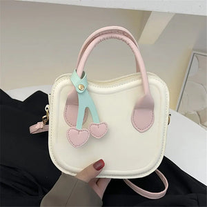Women Small Cherry Ladies Shoulder Bags Crossbody Bags Messenger Bags Handbags