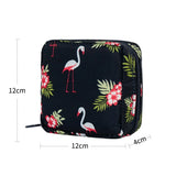 Women Small Cosmetic Bag Set Zipper Girls Mini Sanitary Napkins Makeup Lipstick