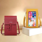 Women Small Crossbody Bags Touch Screen Phone Messenger Bag Female Shoulder Bags