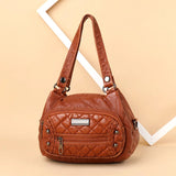 Women Small Handbags Satchel Top-handle Handbag PU Shoulder Purse Bag