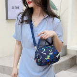 Women Small Messenger Bags Clutch Three Zipper Main Bag Female Handbags