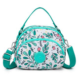 Women Small Messenger Bags Clutch Three Zipper Main Bag Female Handbags