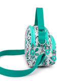 Women Small Messenger Bags Clutch Three Zipper Main Bag Female Handbags