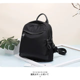 Women Small Nylon Waterproof Backpack Casual Student School Bag