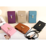 Women Cow Leather Mini Shoulder Sling Bag Ladies Purse