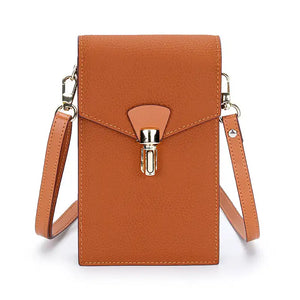 Women Cow Leather Mini Shoulder Sling Bag Ladies Purse