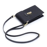 Women Cow Leather Mini Shoulder Sling Bag Ladies Purse