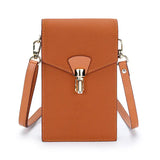 Women Cow Leather Mini Shoulder Sling Bag Ladies Purse