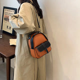 Women Small Pu Leather Backpacks High Ladies Shoulder Travel Bag Female School B