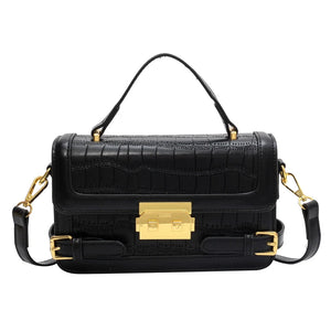 Women Small Pu Leather Handbags Shoulder Bags High Ladies Messenger Box Bags