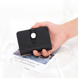 Women Small Cow Leather Coin Purse Clutch Wallet