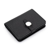 Women Small Cow Leather Coin Purse Clutch Wallet