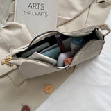 Women Small Shoulder Bags Letter Clutch Handbag Tote Ladies Underarm Bag