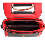Women Small Square Bag Casual Ladies Car Line Patchwork Handbag Retro Shoulder B