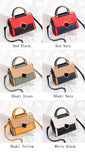 Women Small Square Bag Casual Ladies Car Line Patchwork Handbag Retro Shoulder B