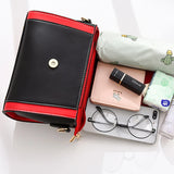 Women Small Square Bag Casual Ladies Car Line Patchwork Handbag Retro Shoulder B