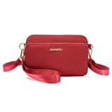 Small Square Nylon Crossbody Bag Japan Korea Messenger Shoulder Bag