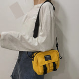 Women Canvas Messenger Bag Casual Shoulder Bag Crossbody Bags