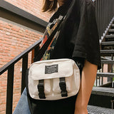 Women Canvas Messenger Bag Casual Shoulder Bag Crossbody Bags