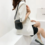 Leather Shoulder Bag Women's Tote Wallet