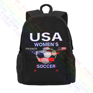 Women Soccer Team World Tournament Large Capacity Backpack