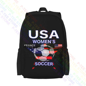 Women Soccer Team World Tournament Large Capacity Backpack