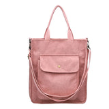 Soft Deer Velvet Shopper Tote Bag Red Plush Handbag Retro Shoulder Messenger Bag