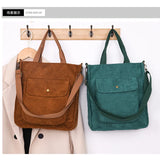 Soft Deer Velvet Shopper Tote Bag Red Plush Handbag Retro Shoulder Messenger Bag