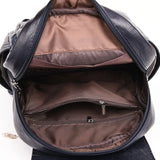 Women Soft Leather Backpacks High Vintage Bagpack Sac School Bags For Girls